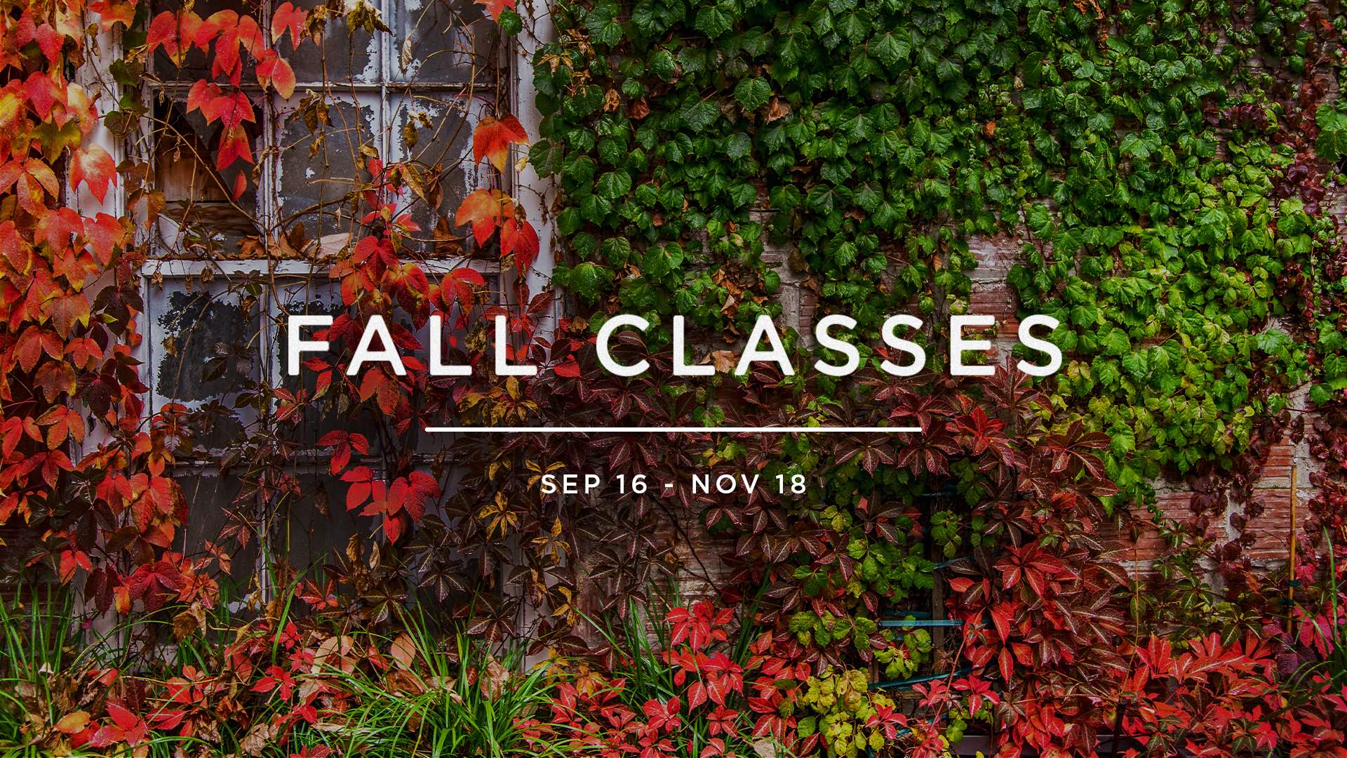 Fall Classes begin next Wednesday! Downtown Cornerstone Church (DCC)